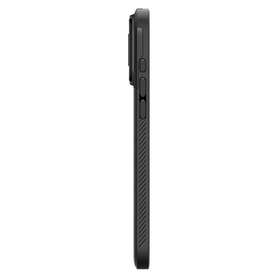 Etui Spigen do iPhone 16 Pro, Optik Armor Mag, czarne + Szkło hartowane 9H
