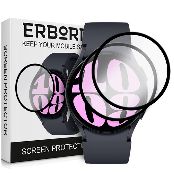 2x Szkło Hybrydowe ERBORD do Samsung Galaxy Watch 6 40mm