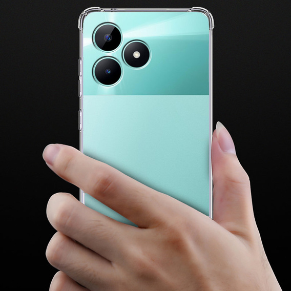 Etui do Realme C51, Dropproof, przezroczyste