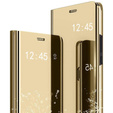 Etui do Samsung Galaxy A52 / A52s, Clear View, złote