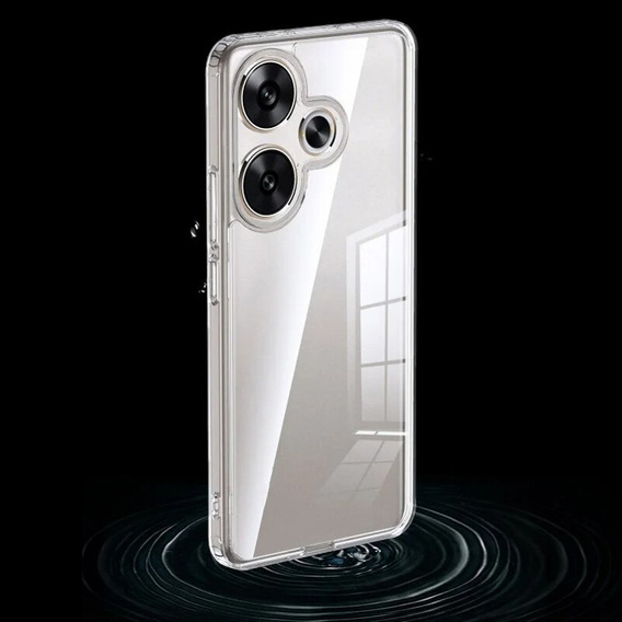 Etui do Xiaomi Poco F6, Fusion Hybrid, przezroczyste