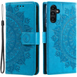 Etui z klapką do Samsung Galaxy A05s 4G, Mandala, niebieskie