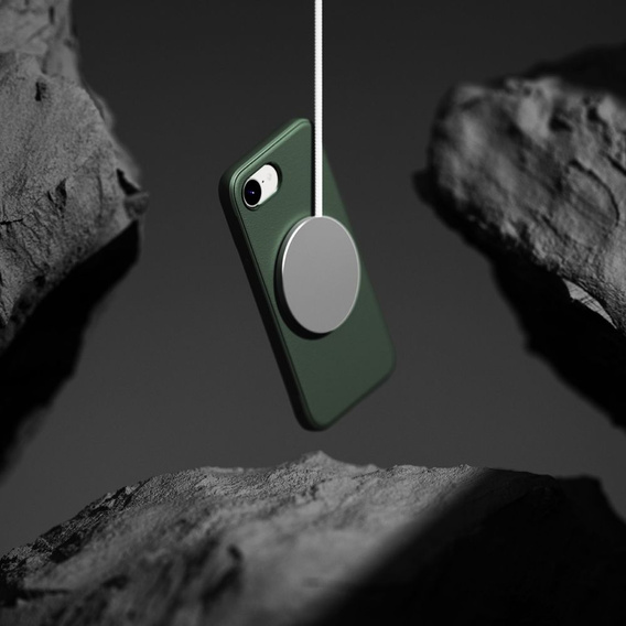 Etui Ringke do iPhone 16E, Onyx MagSafe, zielone + Szkło hartowane