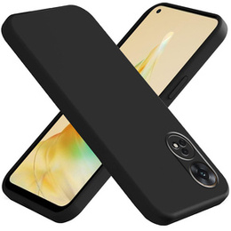 Etui do Oppo Reno8 T, Silicone Lite, czarne