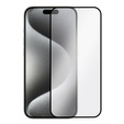 2x Szkło + szybka na aparat granatowa do iPhone 15 Pro Max, ERBORD Hartowane 9H/3D