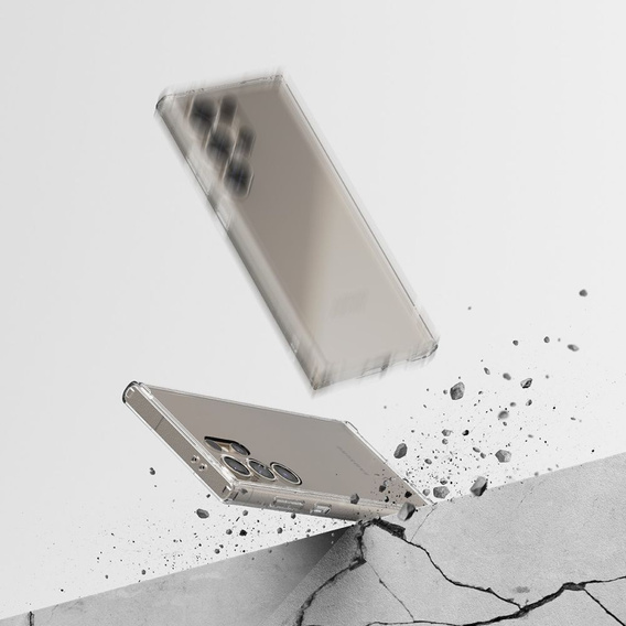 Etui Ringke do Samsung Galaxy S24 Ultra, Fusion, Przezroczyste