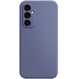 Etui do Samsung Galaxy A25, Silicone Lite, granatowe + szkło 9H