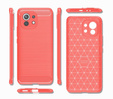Etui do Xiaomi Mi 11, Karbon, czerwone
