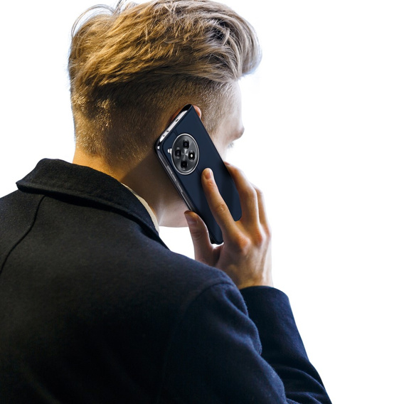 Etui Dux Ducis do OnePlus 12R, Skinpro, granatowe