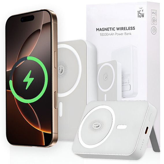 Power Bank do MagSafe do iPhone 12/13/14/15/16 Pro/Plus/Max 20W 10000mAh bezprzewodowy szybki