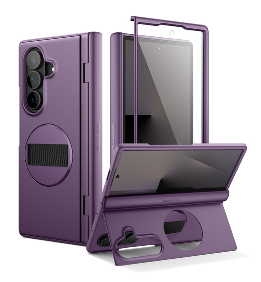 Etui Suritch z podstawką 360° i wbudowaną osłoną ekranu do Samsung Galaxy Z Fold7
