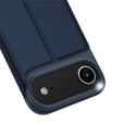 Etui Dux Ducis do iPhone 17 Air, Skin Pro, z klapką, z miejscem na kartę, granatowe