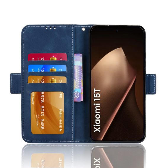 Etui z klapką Card Slot do Xiaomi 15T
