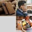 Etui do Samsung Galaxy A16, ERBORD Vintage, portfel z klapką, brązowe
