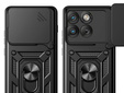 Etui pancerne CamShield Slide z osłoną aparatu i ringiem do Motorola Edge 70