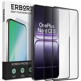 2x Szkło Hartowane ERBORD 3D do OnePlus Nord CE5 – ochrona całego ekranu