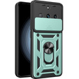 Etui pancerne do Realme 11 Pro 5G / 11 Pro+ 5G, CamShield Slide, zielone
