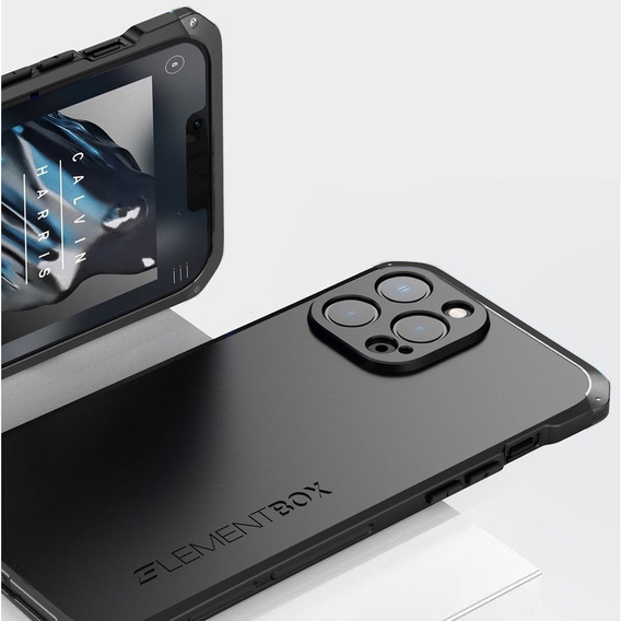 Etui ELEMENTBOX  do iPhone 14 Pro Max - Black