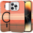 Etui do iPhone 14 Pro Max, Frame Kickstand, do MagSafe, Sunset Orange