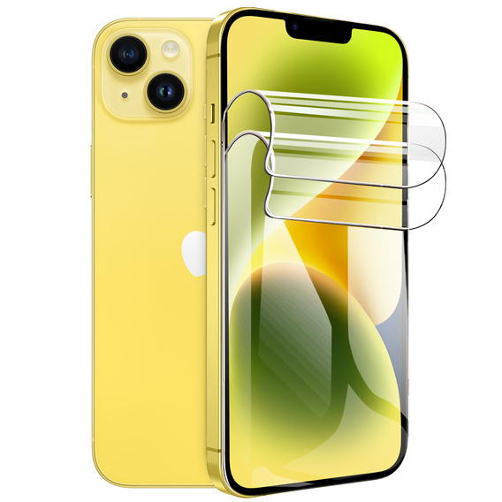2x Folia Hydrożelowa ERBORD do iPhone 14 Plus – elastyczna ochrona ekranu na co dzień
