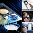 Etui do Samsung Galaxy Z Flip7 FE / Z Flip6, Corners Dropproof, do MagSafe, przezroczyste / granatowe
