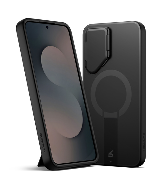 Etui Suritch Shockproof z podstawką i MagSafe do Samsung Galaxy S25 FE