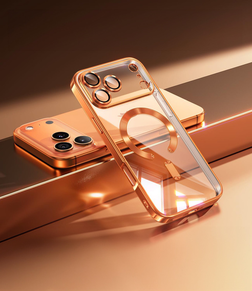 Etui magnetyczne z ochroną obiektywu do iPhone 17 Pro Max