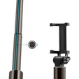 Uchwyt selfie stick, Spigen S530W, Wireless, bluetooth, do zdjęć, czarny