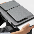 Tech-Protect Defender Bag, Etui Torba do laptopów 15-16 cali, Szara