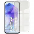 Etui Spigen do Samsung Galaxy A55 5G, Ultra Hybrid, czarne + Szkło Hartowane 9H