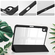 Etui do iPad 11" 2025 A16 (11 gen.) / iPad 10.9" 2022 (10 gen.), Smartcase Hybrid, z miejscem na rysik, czarne