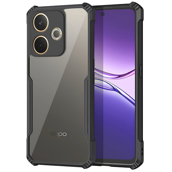 Etui do Oppo A5 Pro 5G, AntiDrop Hybrid, czarne