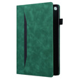 Etui do Lenovo Tab M11, Classic, z miejscem na rysik, zielone