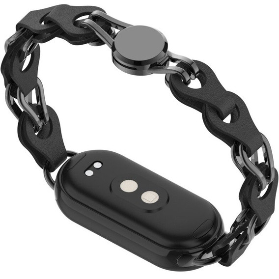 Kobieca bransoleta do Xiaomi Smart Band 10 / 9 / 8, czarna