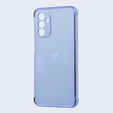 Etui do Samsung Galaxy A13 5G, Electro heart, niebieskie
