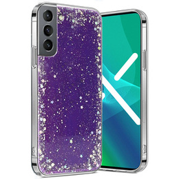 Etui Brokat do Samsung Galaxy S21+ Plus, fioletowe