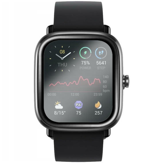 2x Szkło Hybrydowe ERBORD do Amazfit GTS 2 Mini