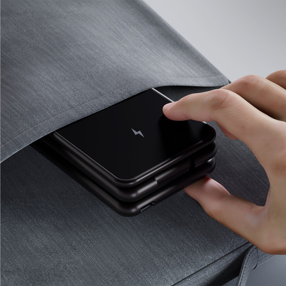 Allity AWC-230 22,5W 3w1 – Bezprzewodowa ładowarka dla iPhone, Apple Watch i AirPods - czarna