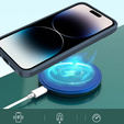 Etui do iPhone 14 Pro Max, Slide Camera Magsafe, niebieskie