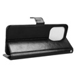 Etui z klapką do Xiaomi Redmi 13, Crazy Horse Wallet, czarne