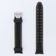 Pasek Silikonowy do Xiaomi Smart Band 10 / 9 / 8, Czarny / Zielony