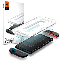 Szkło hartowane Spigen Glas.tR EZ Fit 2-Pack do Nintendo Switch 2 – Clear