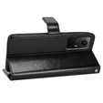 Etui z klapką do Xiaomi Redmi Note 12S, Wallet, czarne