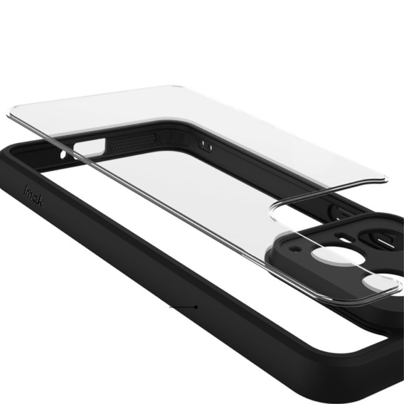 Etui IMAK do ASUS ROG Phone 8 Pro, UX-9A Series, przezroczyste / czarne