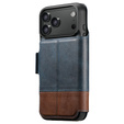 Etui z klapką 2w1 do iPhone 17 Pro Max, SUTENI, do MagSafe, niebieskie