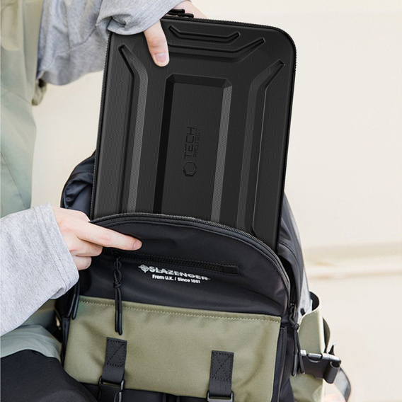 Tech-Protect Kevlar Pro, Etui do laptopów 15-16 cali, Czarne