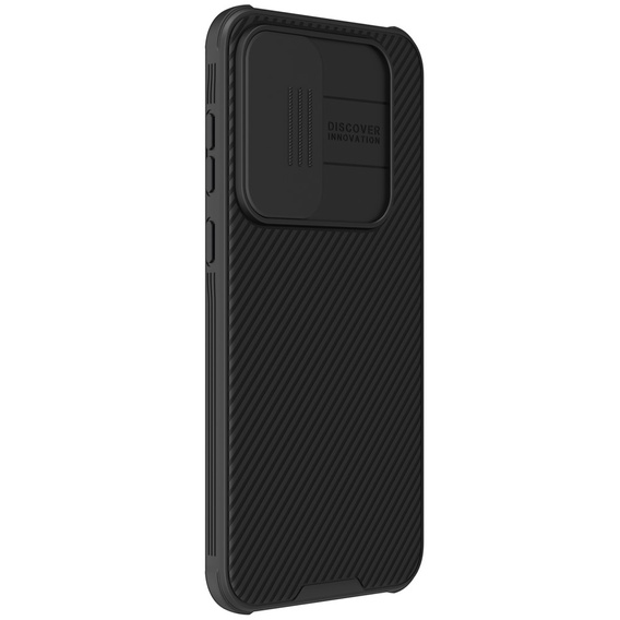 Etui NILLKIN do Samsung Galaxy A35 5G, Silicone CamShield Case do MagSafe, czarne