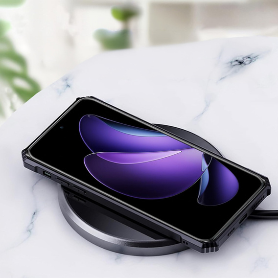 Etui do Oppo Reno 13F / Oppo Reno 13FS, AntiDrop Hybrid, czarne