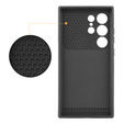 Pancerne etui do MagSafe na Samsung Galaxy S24 Ultra, ERBORD MagProtect Cam Slider, czarne