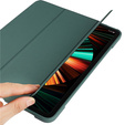 Etui do iPad Pro 11" 2022/2021 (4/3 gen.), Smartcase z miejscem na rysik, zielone